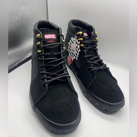 Vans Other - VANS Sk8-Hi x Marvel Black Panther 2018 Men’s Size 11
